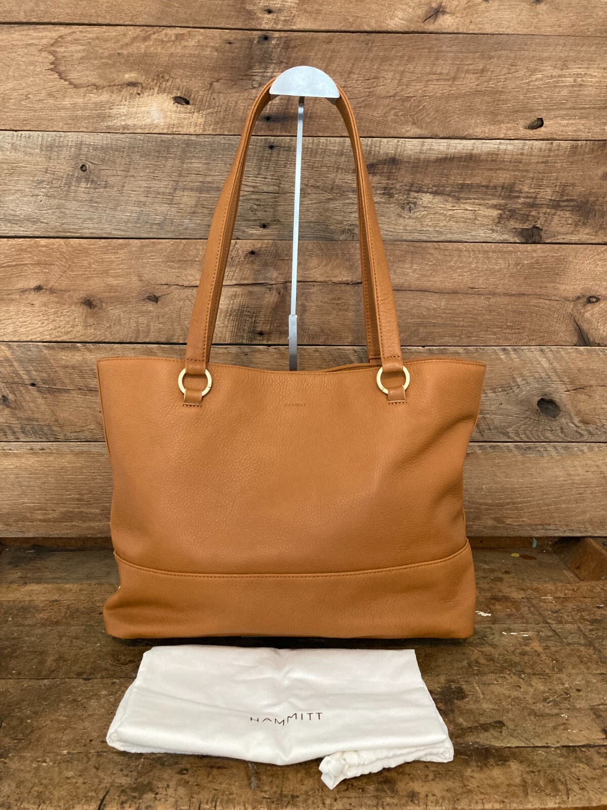Hammitt Nectar Tan Pebbled Leather Large Anderson Tote -NWT
