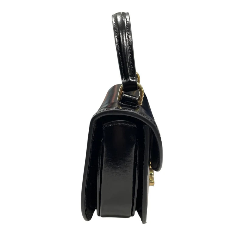 CELINE Mini Busasus Clare Black Calfskin Shoulder Bag 10L063 #OKB2152