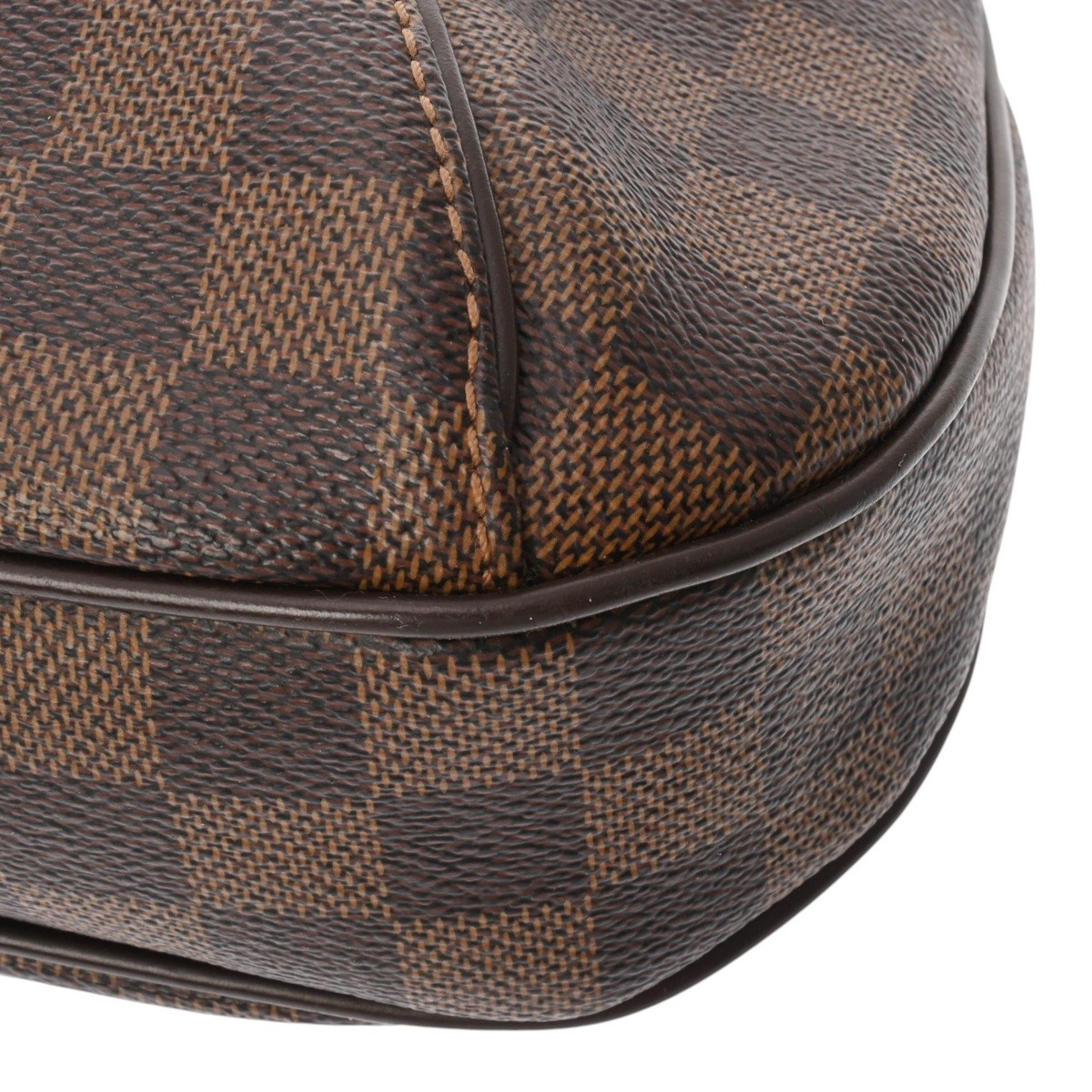 Louis Vuitton PM N48180 Handbag Damier Canvas Brown #WB4133