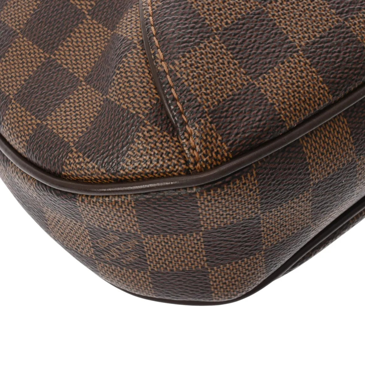 Louis Vuitton PM N48180 Handbag Damier Canvas Brown #WB4133
