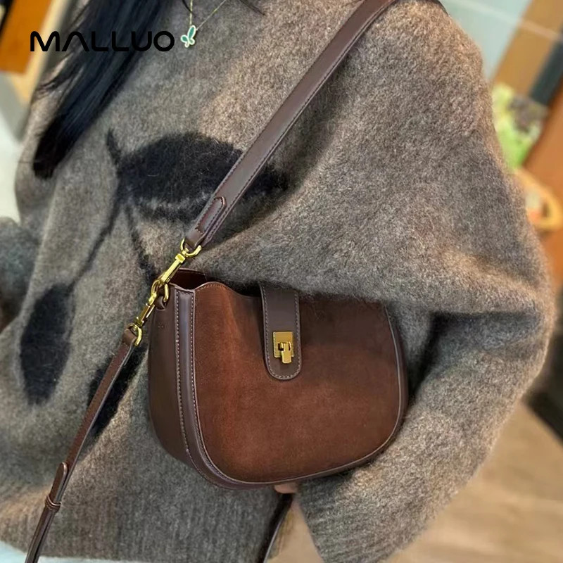 Women’s Genuine Leather Cowhide Shoulder Crossbody Bag Luxury Design