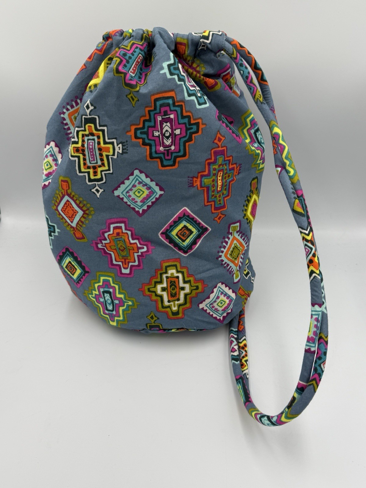 Vera Bradley Iconic Ditty Bag Painted Medallions Polyester Lining Drawstring NWT