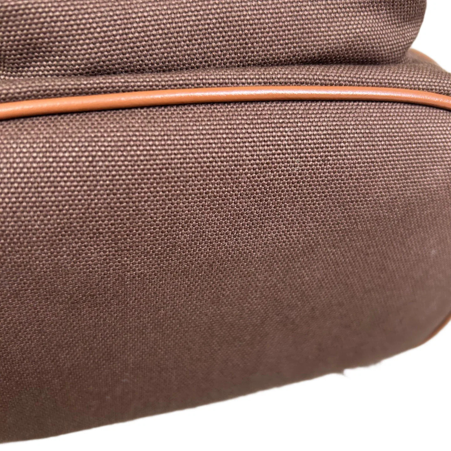 Miu Miu Backpack Espresso Brown Brown Canvas Calfskin (dh071726d0r)