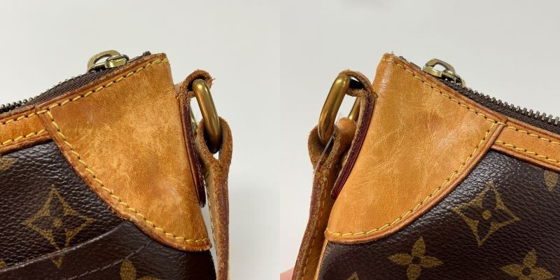Louis Vuitton Monogram Odeon PM Shoulder Bag Brown M56390 Auth Used