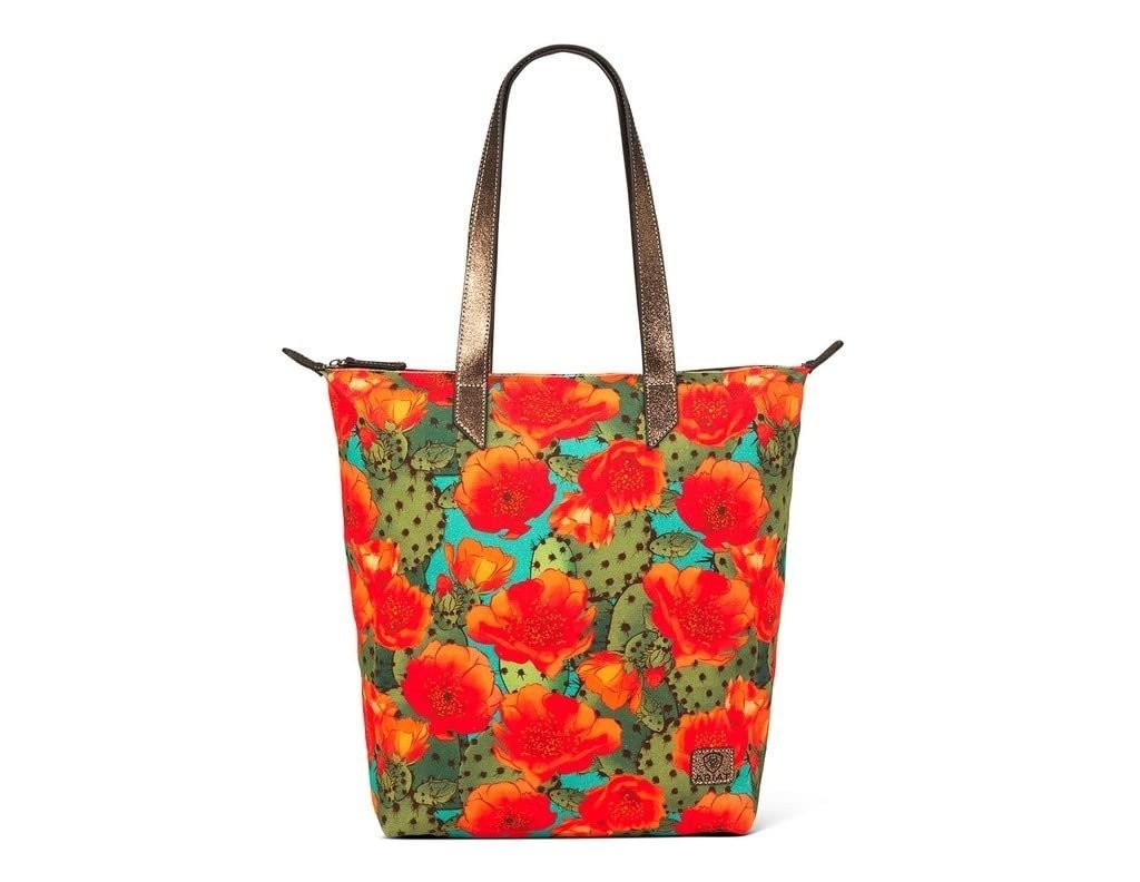 ARIAT Women’s Western Prickly Pear Cactus Handbag, Multicolored, One Size
