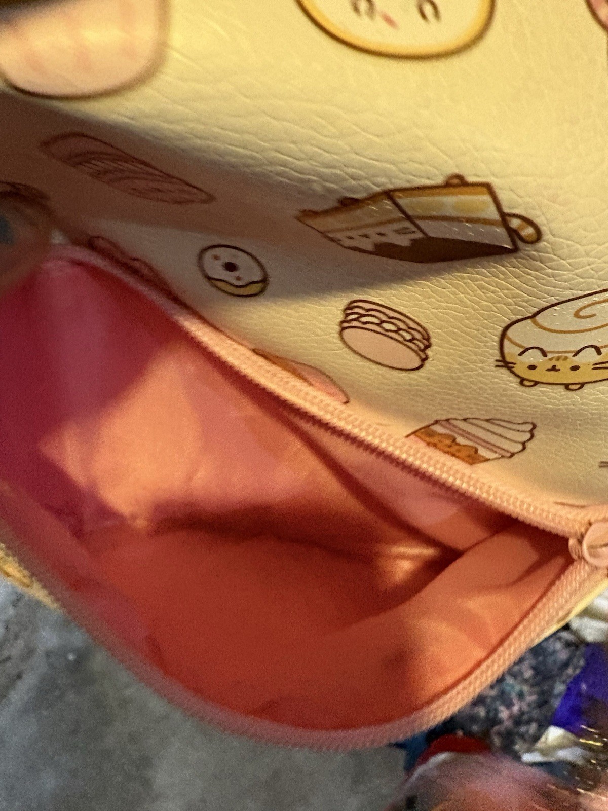Pusheen Pleather Small Backpack Pink Cat Bag Purse Adjustable Strap New