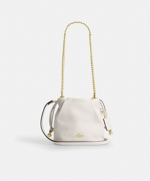 Coach Outlet Faye Mini Drawstring Bag CDB67 IMCHK 6.89 x 6.10 x 4.33 in