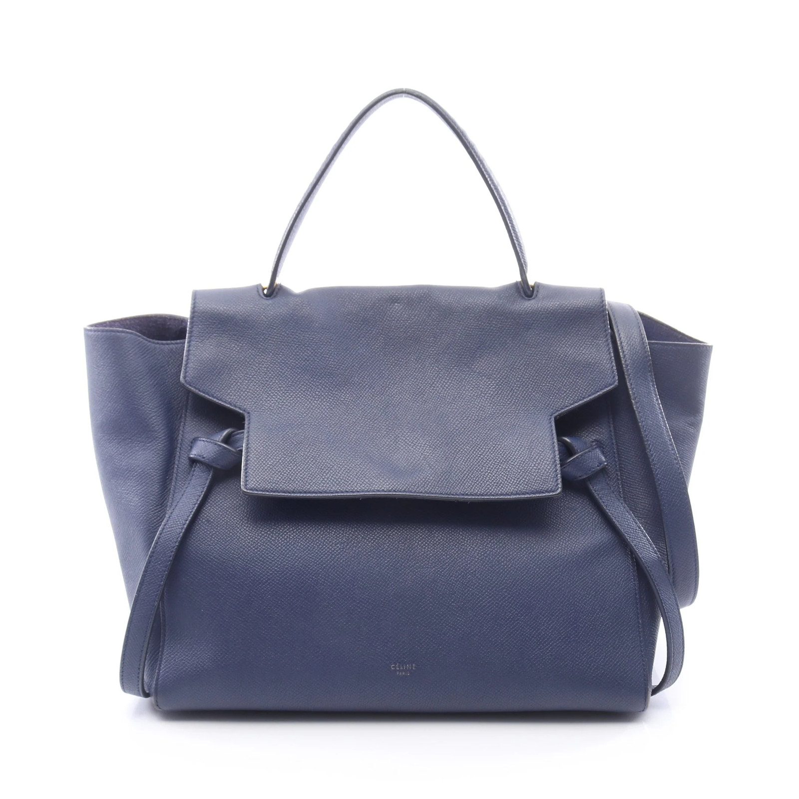 Celine BELT BAG MINI Handbag Blue Leather #RCB6441