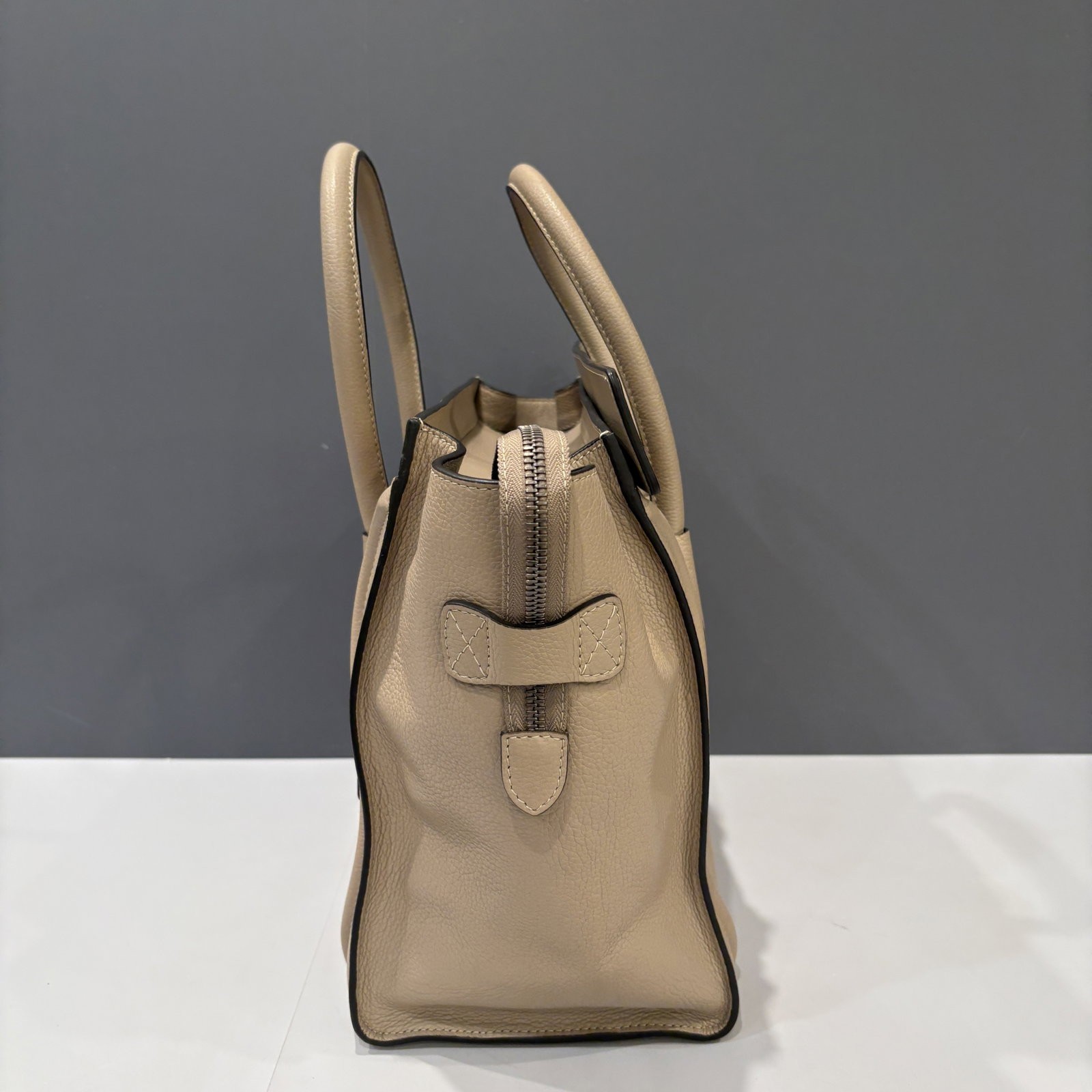 Celine Mini Luggage Grey Calfskin (qy030126b7)