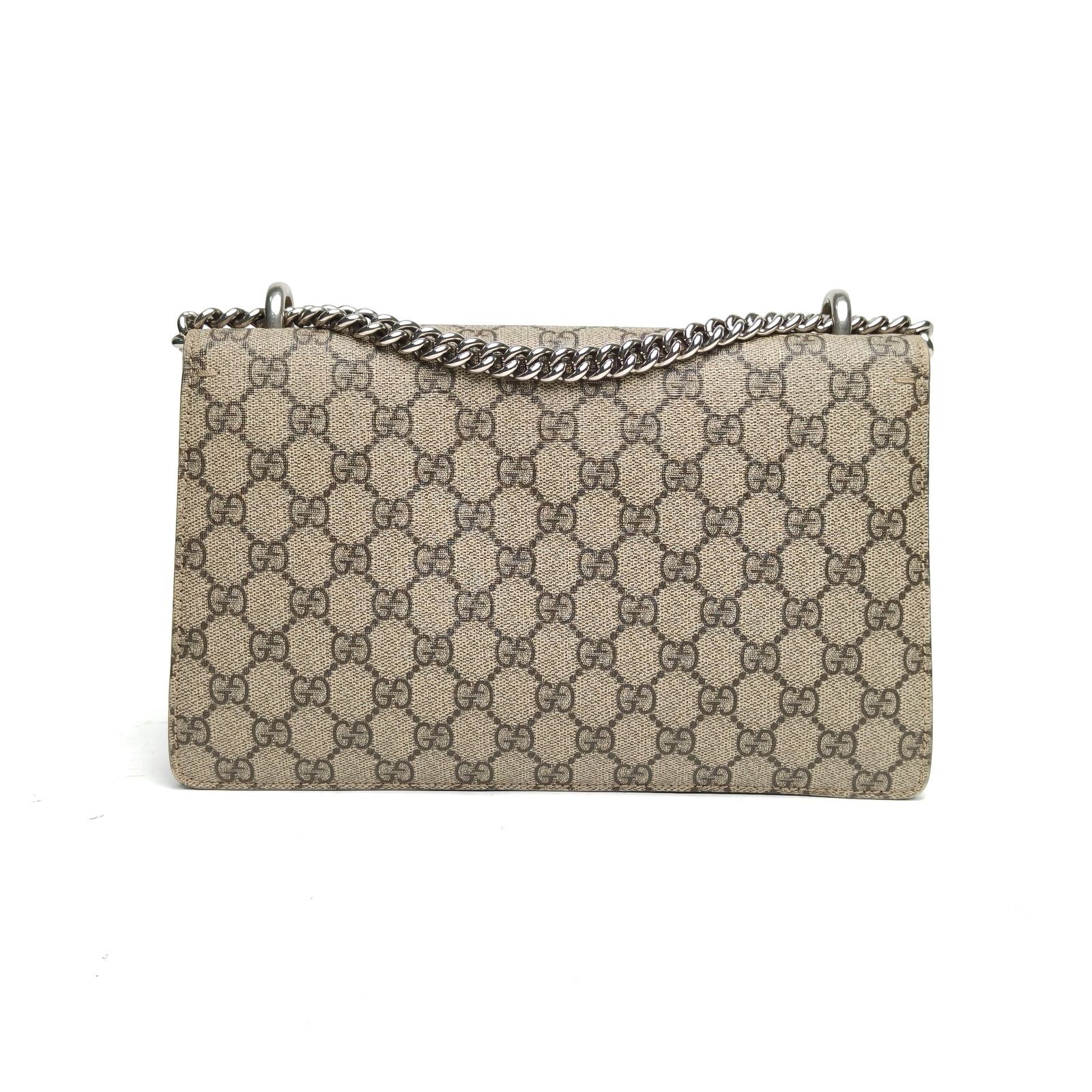 GUCCI Dionysus Medium 28cm Monogram PVC Shoulder Bag