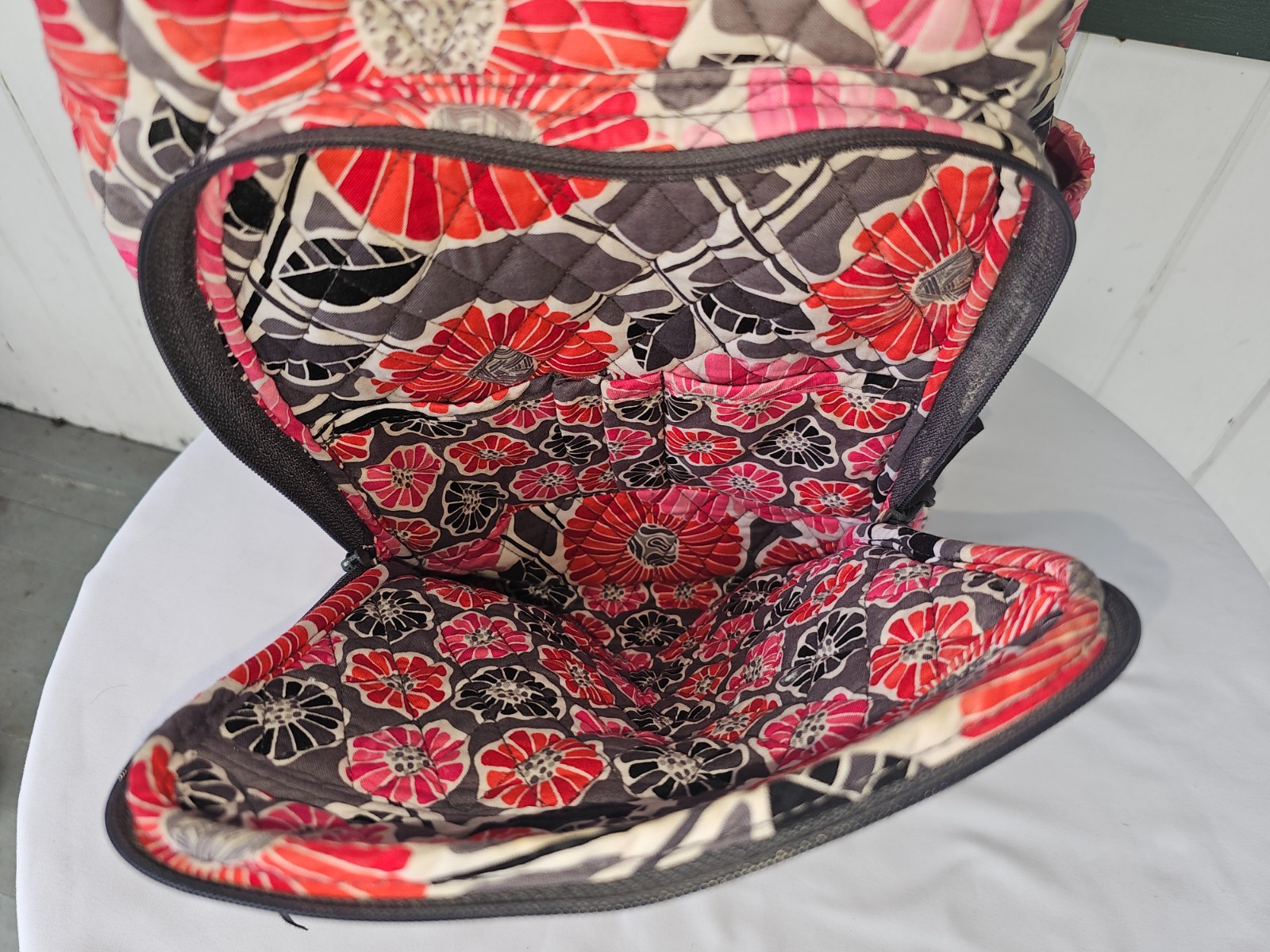 Vera Bradley Large Campus Backpack Cheery Blossoms
