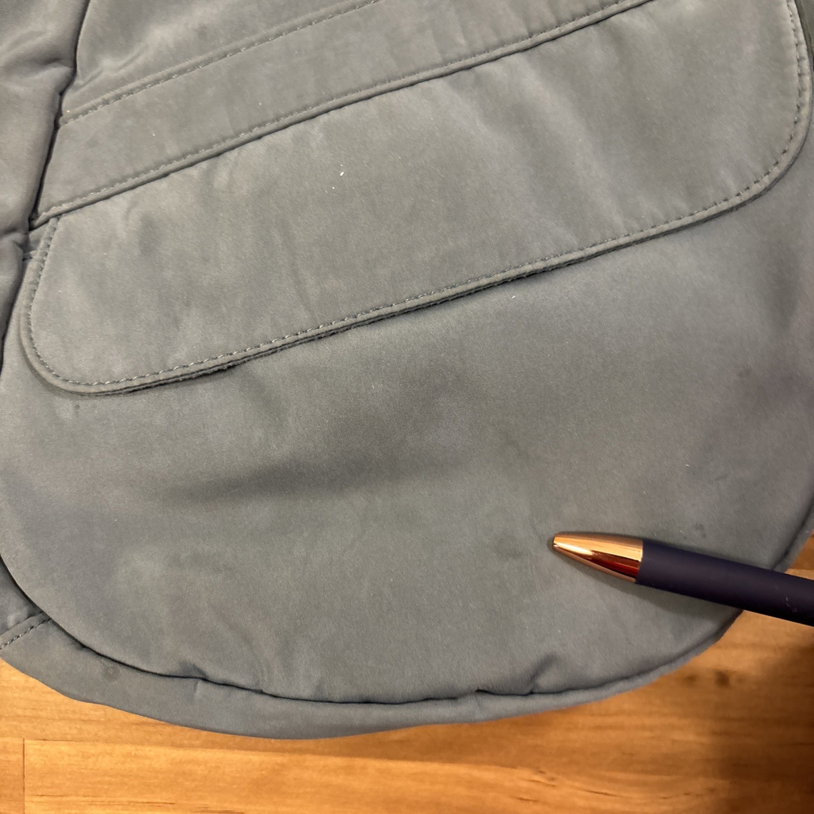 AmeriBag Healthy Back Bag Backpack Crossbody Sling Day Pack Adjustable Blue