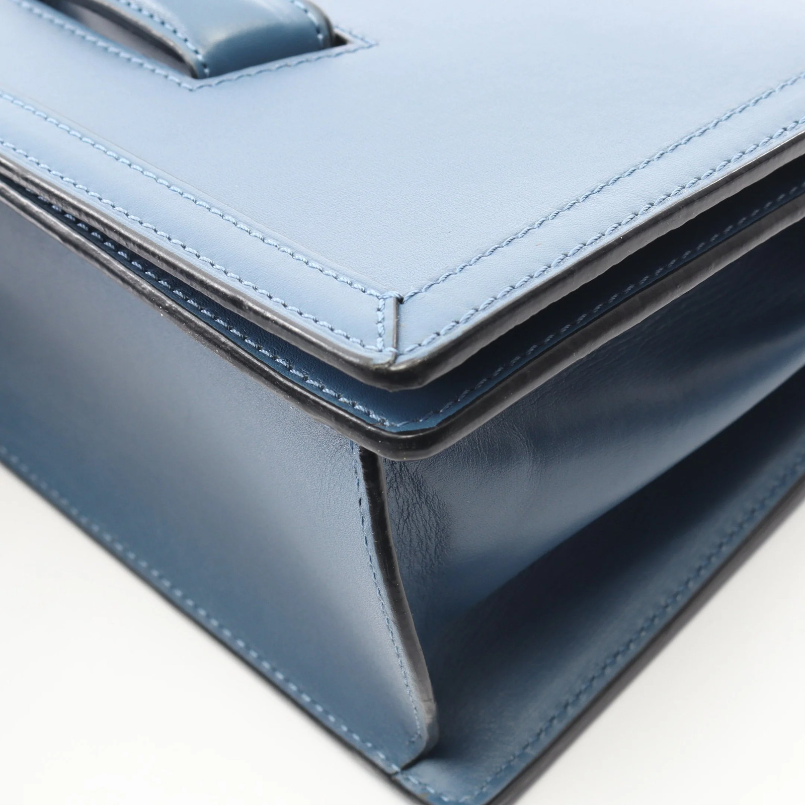 Loewe Shoulder Bag Blue Leather #RCB2328