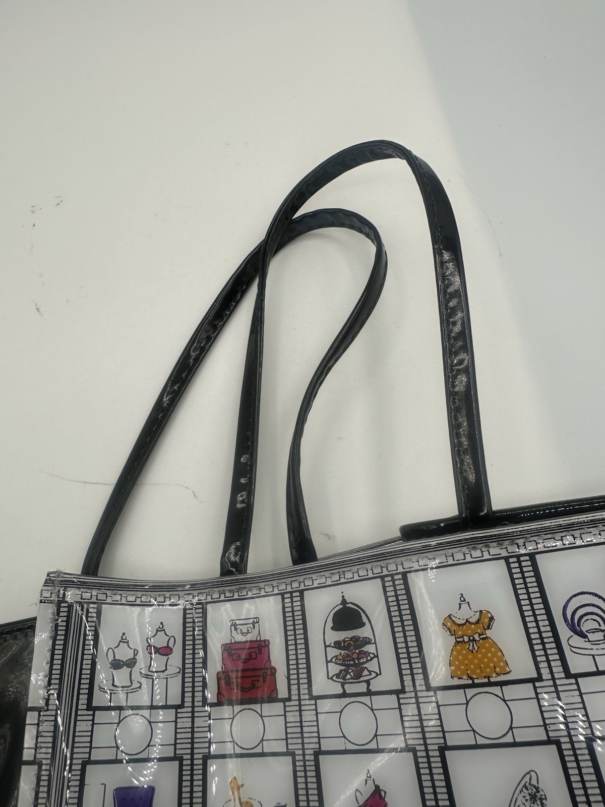 Bloomingdale PVC Tote Bag NYC Downtown