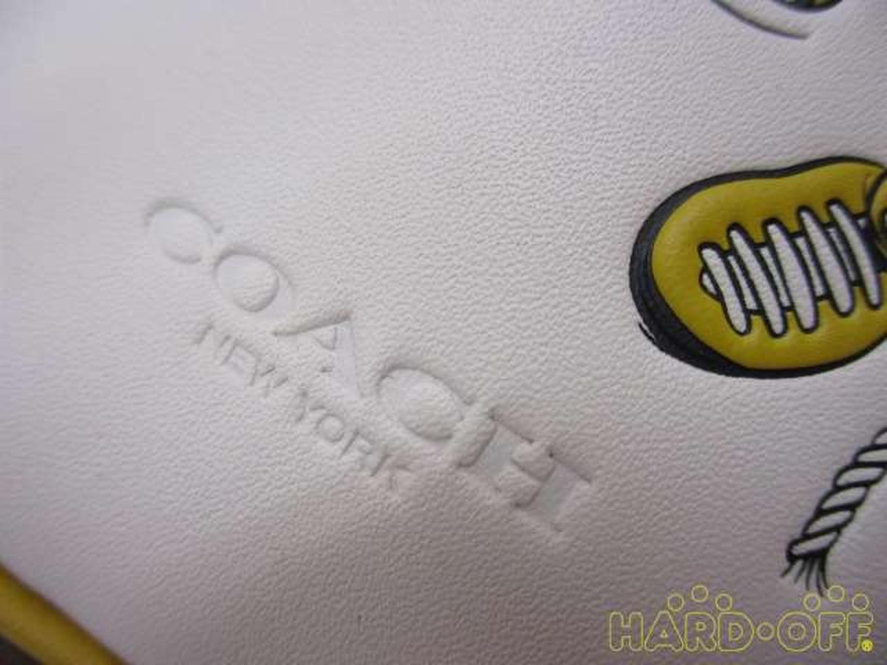 COACH Disney Collaboration Shoulder Bag Model Number Coach Disney 3332 White Bro