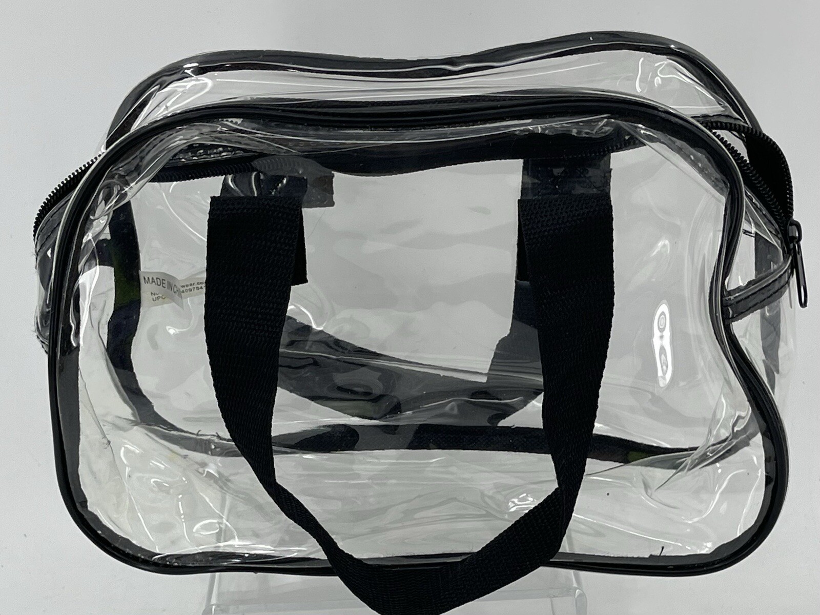 Nova Sportswear Clear Stadium Bag Purse Handles 11×7.5×4 inch Sports Purse