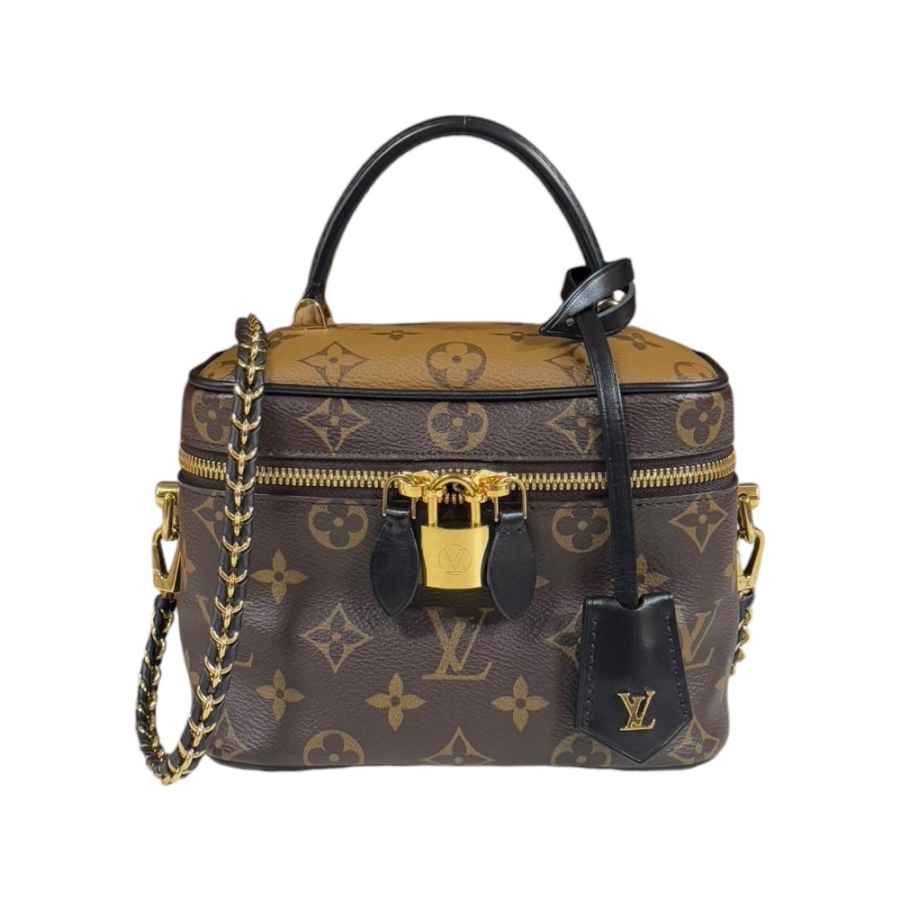 LOUIS VUITTON Shoulder Bag M45165 Monogram reverse 2way Vanity NV PM used