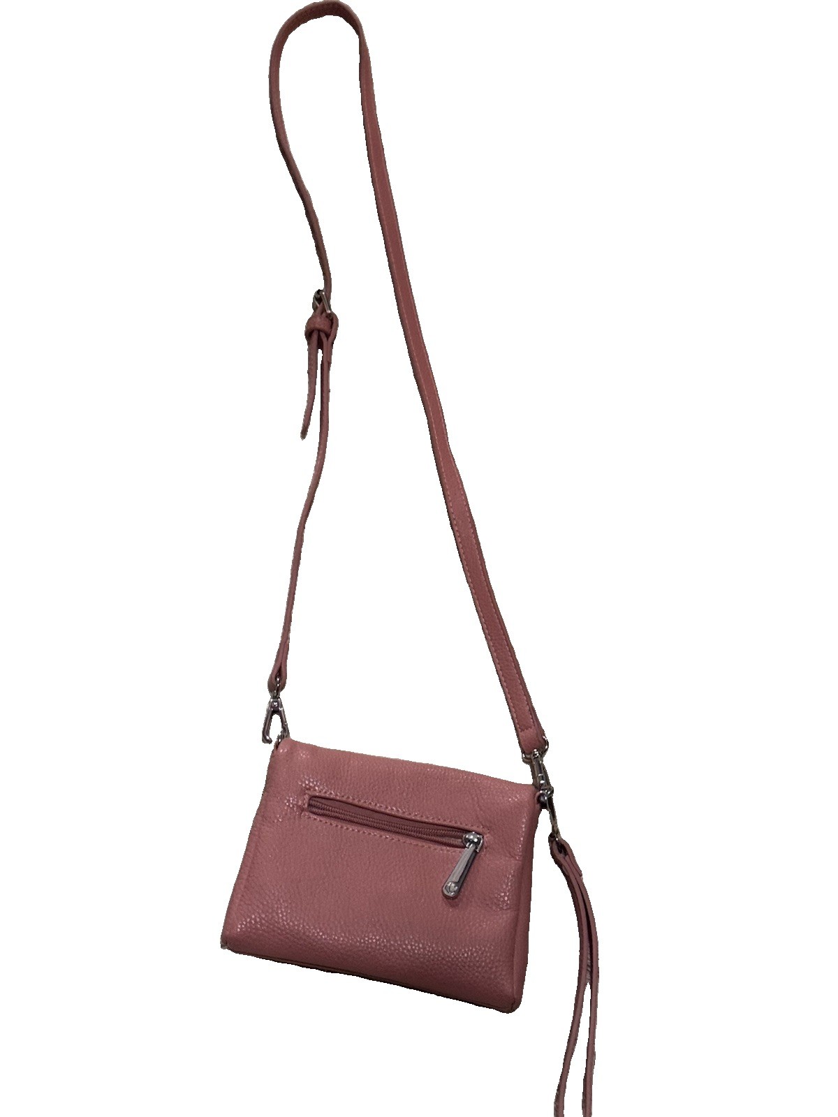 Light Pink Charming Charlie Shoulder Crossbody Small Bag Purse with Strap EUC