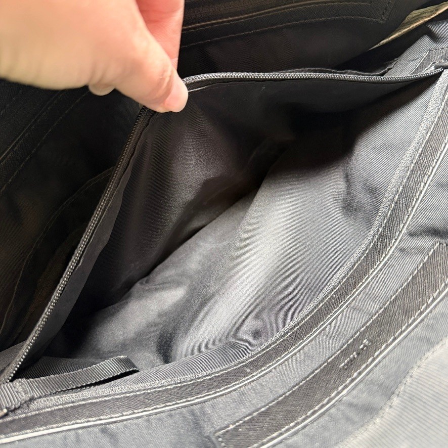 Lululemon Go Wild All Day Tote Gray Large Shoulder Gym Travel Handbag Wool Blend