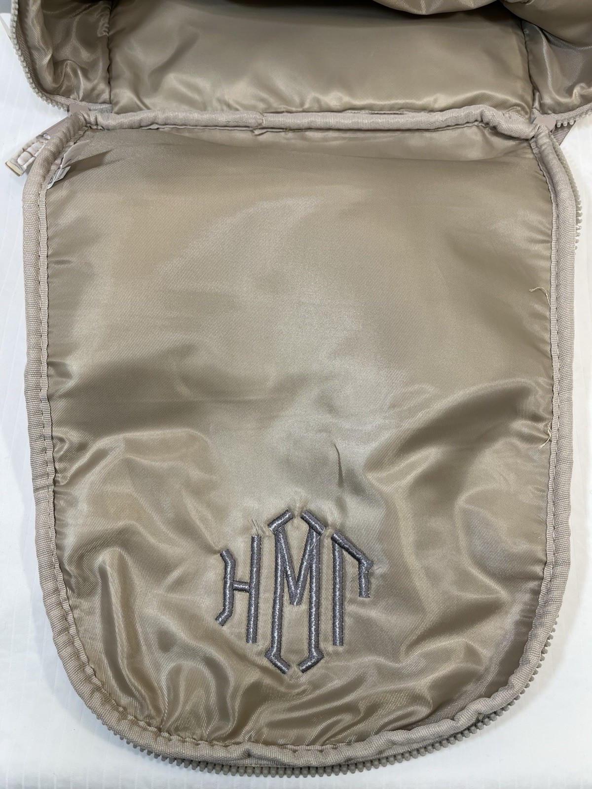 Marleylilly Monogrammed Neoprene Backpack Water Resistant New W/Tag