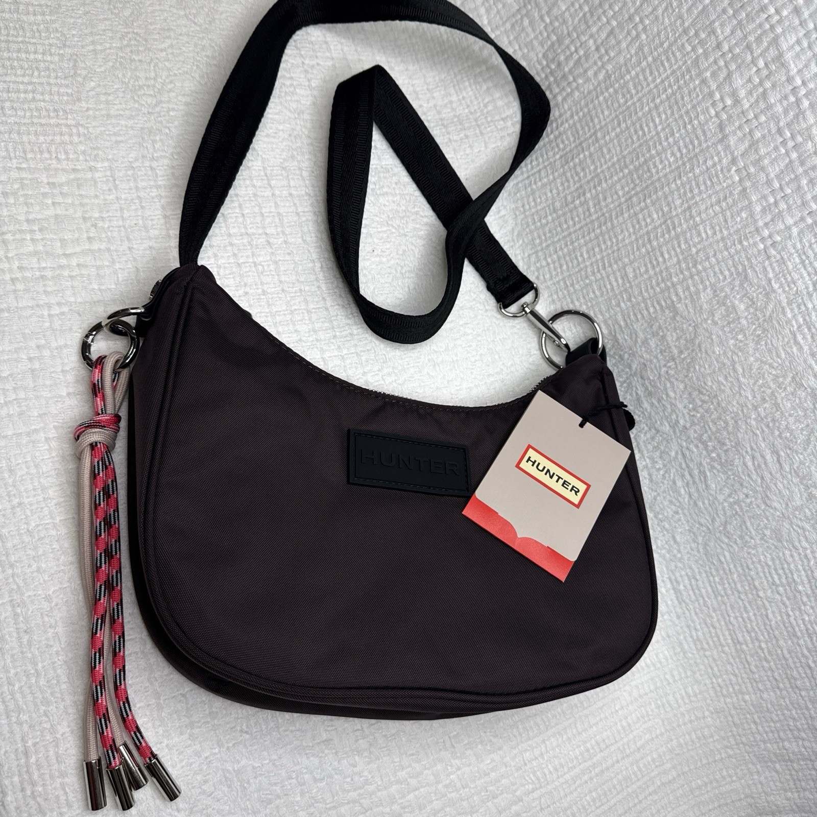Hunter Dark Brown Crossbody 🤎