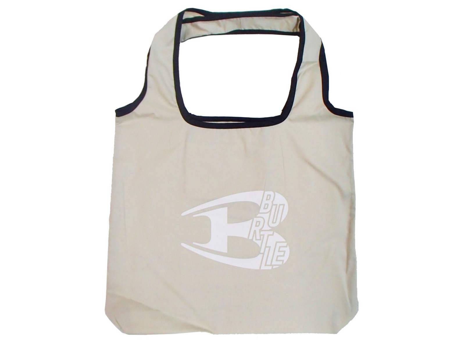 BURTLE Eco Tote Bag Foldable Workwear Shopping Bag White Ivory