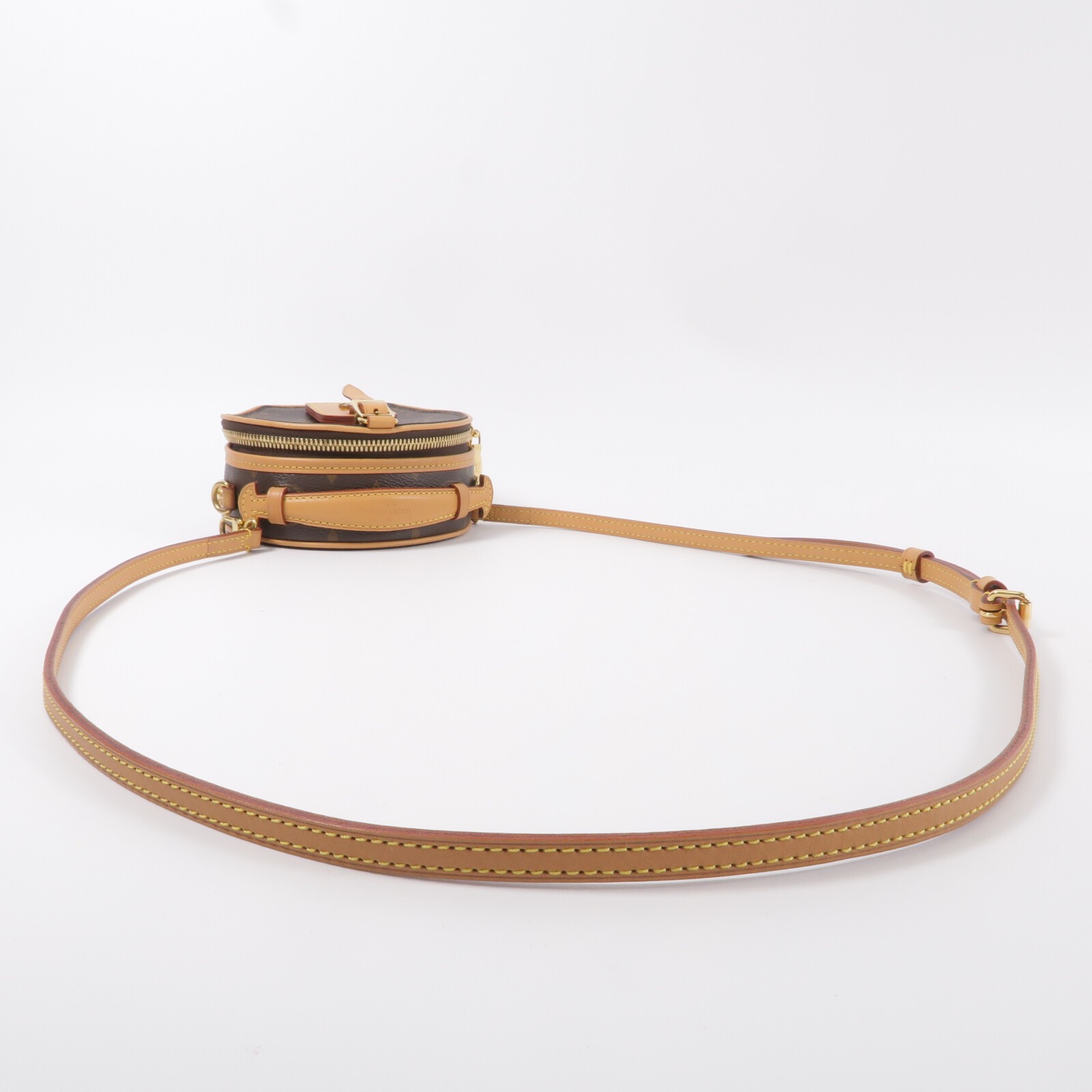 LOUIS VUITTON LV GHW Mini Boite Chapeau 2 Way Shoulder Bag M44699 Monogram Brown