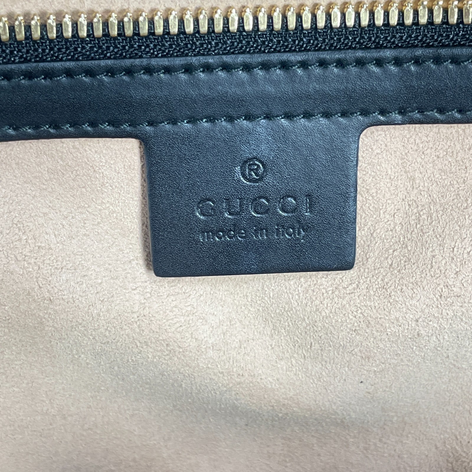 Gucci 427042 GG Supreme Bee Print Backpack Daypack Rucksack Bag Canvas Beige