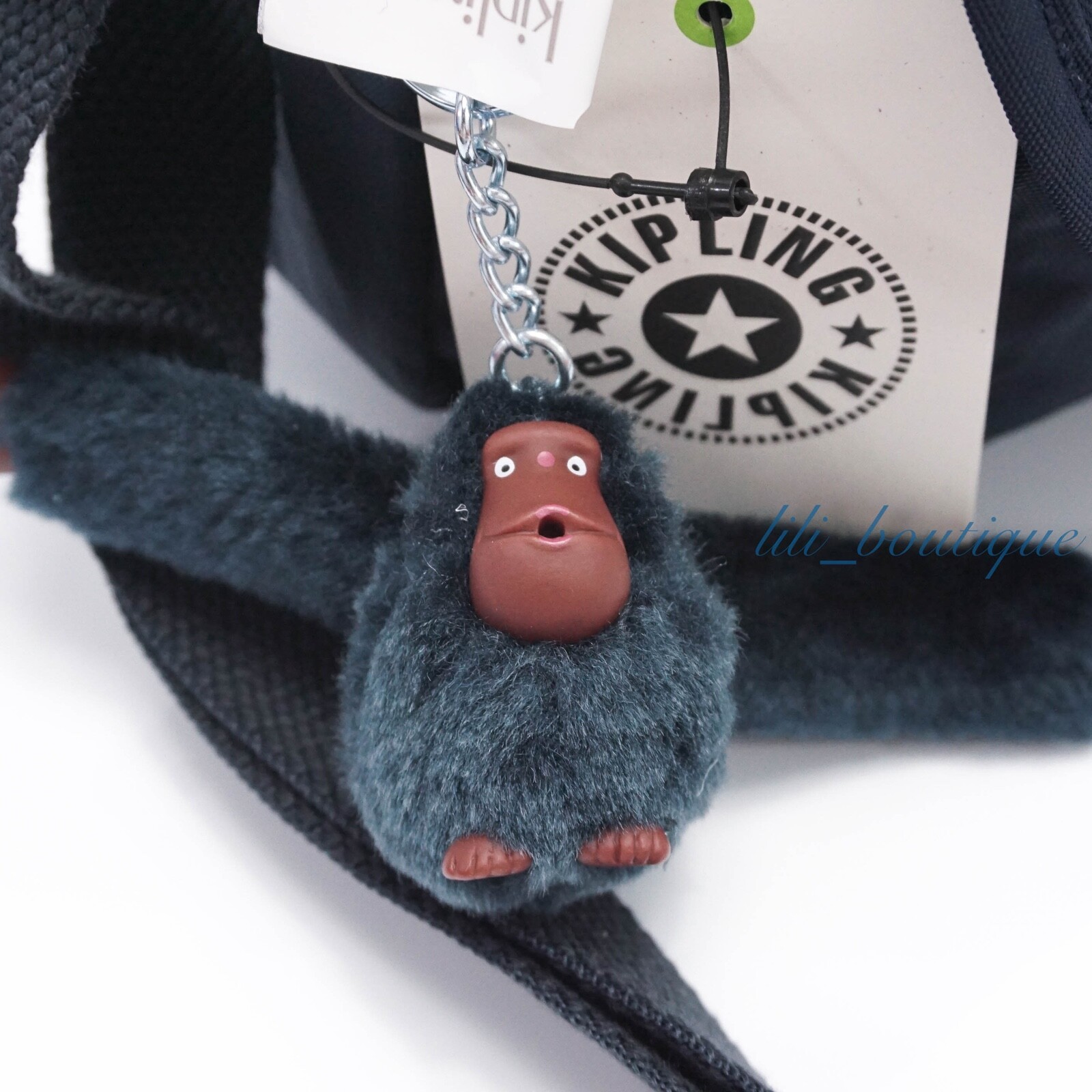 NWT Kipling K15313 Stelma Crossbody Small Shoulder Bag Nylon True Blue Tonal $79