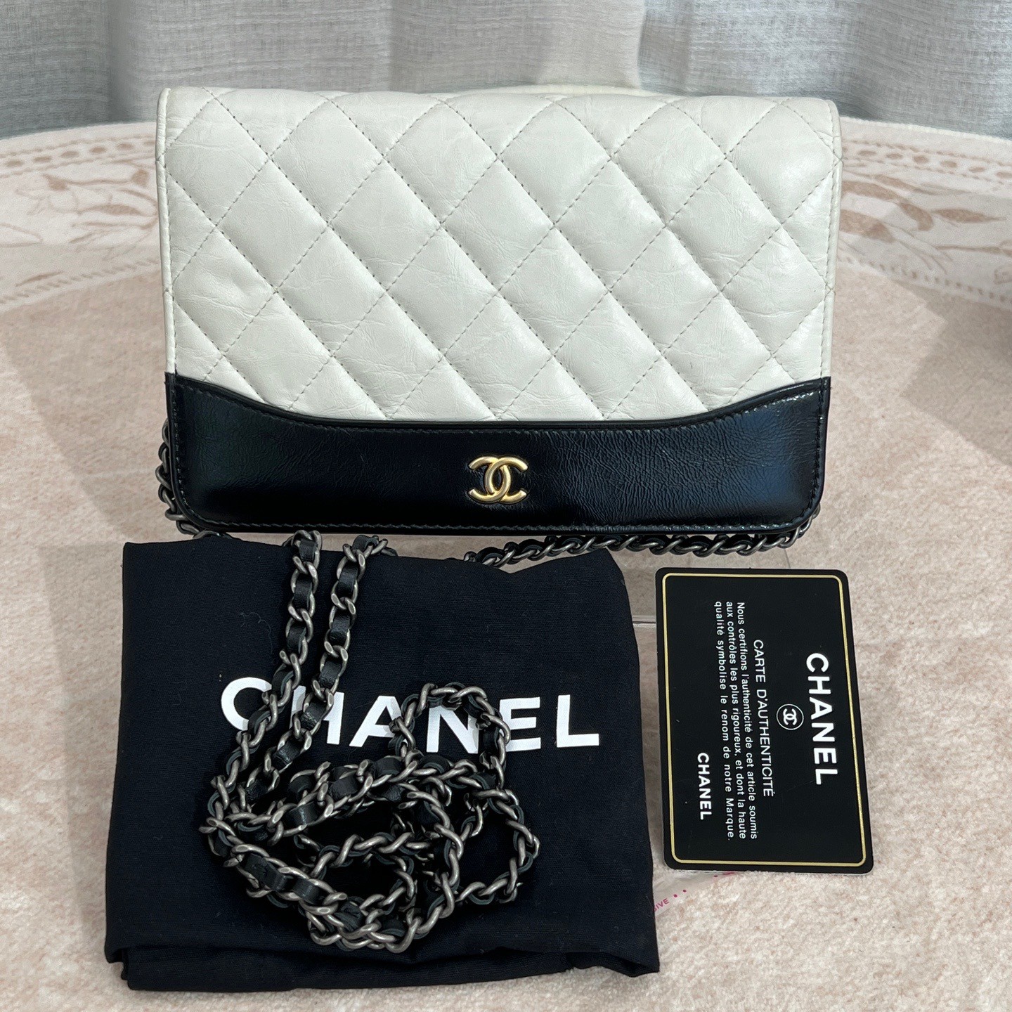 Chanel vagrant color matching woc chain bag (12.3 × 19.2 × 3.5)cm