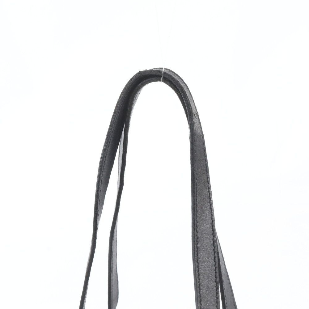 Authentic Gucci Leather Tote Bag Black 17cm x 23cm x 9cm Damage, Shoulder Handba