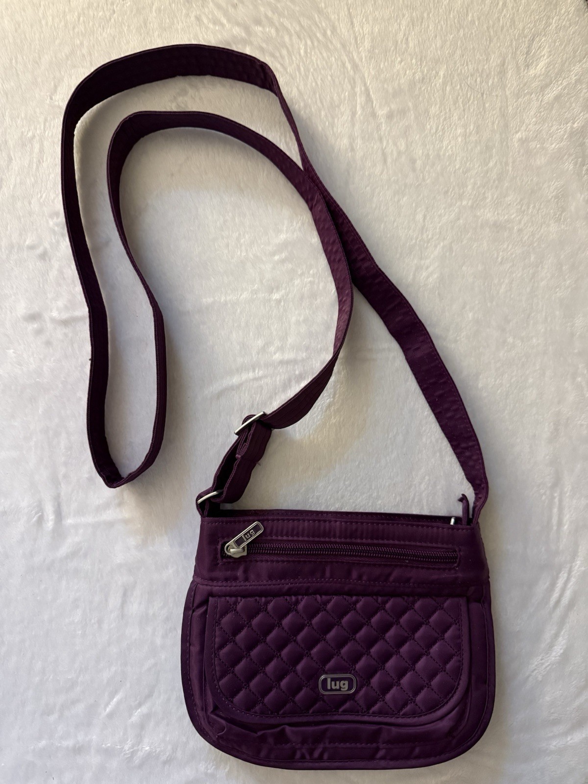 Lug Sway Mini Cross Body Bag Purple
