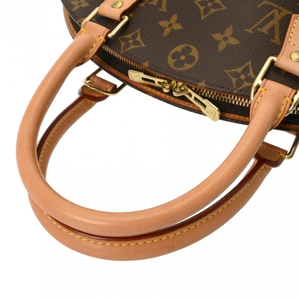 Louis Vuitton MM M51126 Handbag Monogram Canvas Brown #WB6308