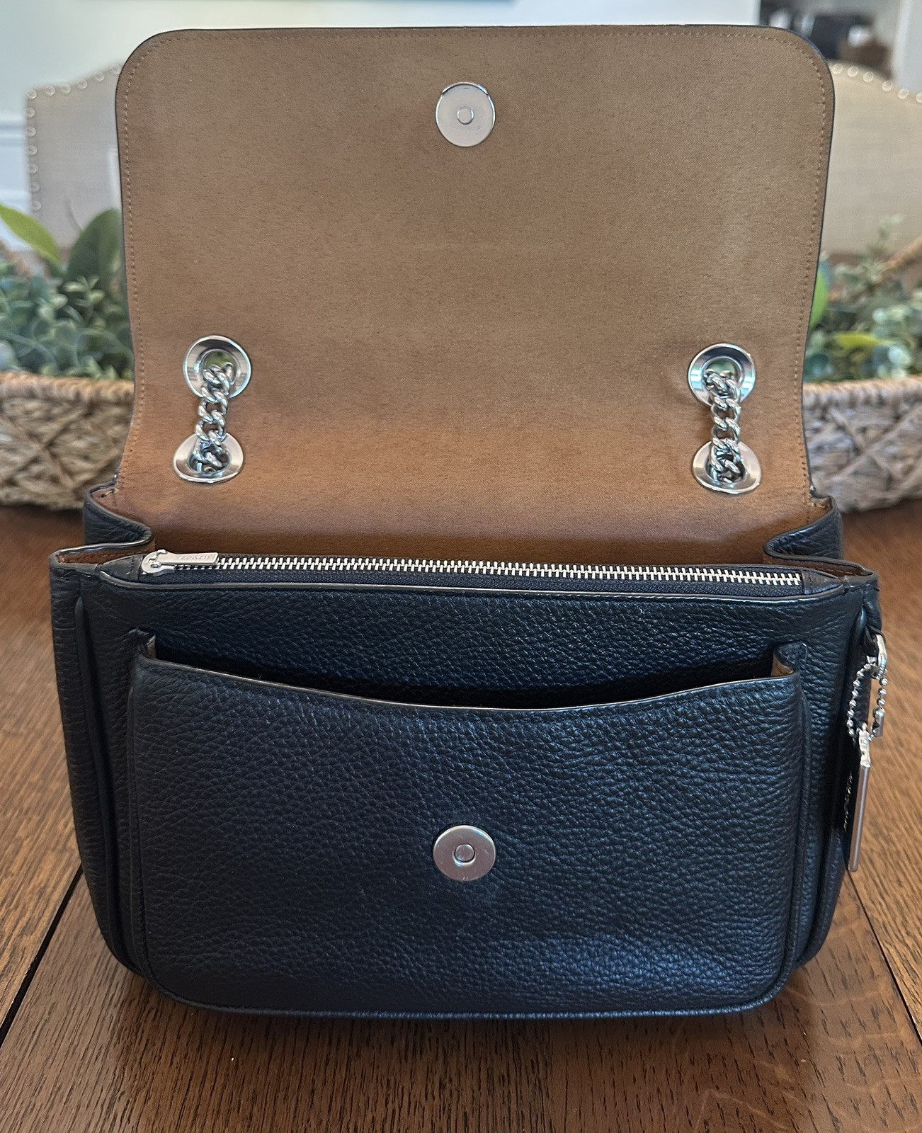 Coach Klare 25 Shoulder / Crossbody Black Leather Bag – CC353 Retail $450 NWOT