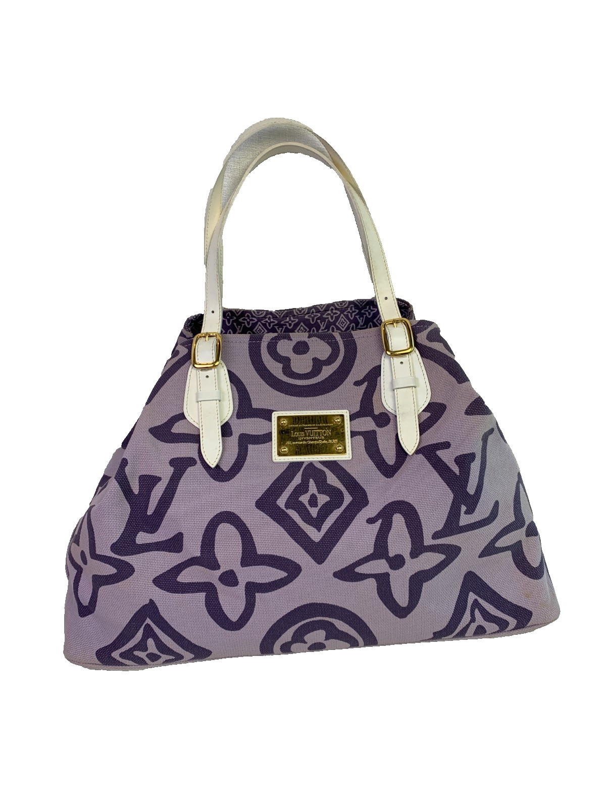 Louis Vuitton Purple Giant Monogram Canvas Tote Bag/AR06223017/3017