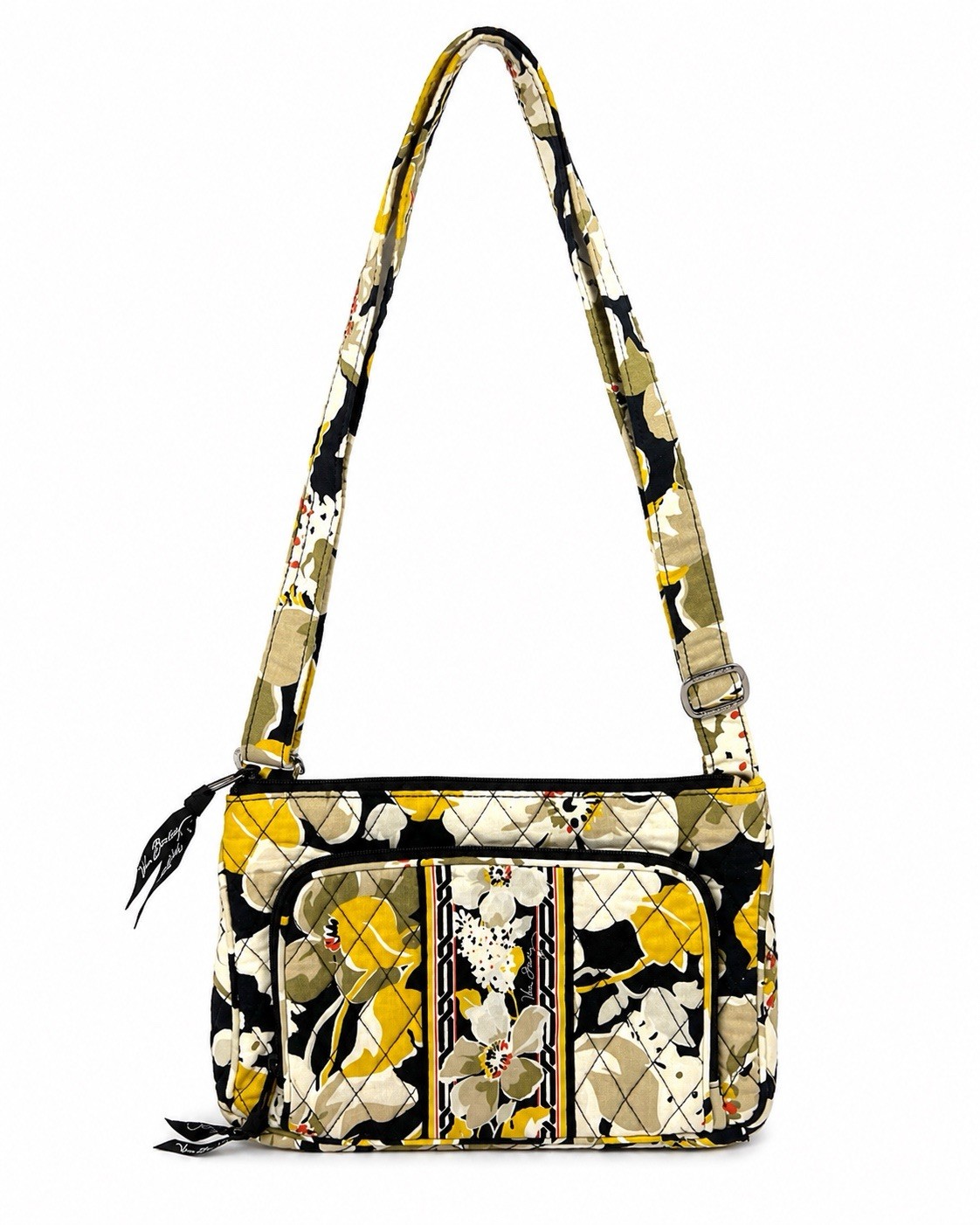 Vera Bradley Retired Dogwood Quilted Floral Crossbody Purse Travel Bag Vintage