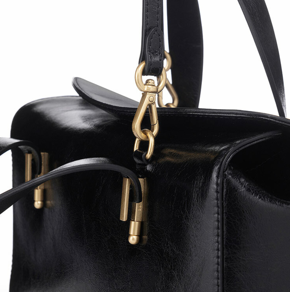 LOEUVRE Sac de Rue Small_Black / Loeuvre shoulder bag