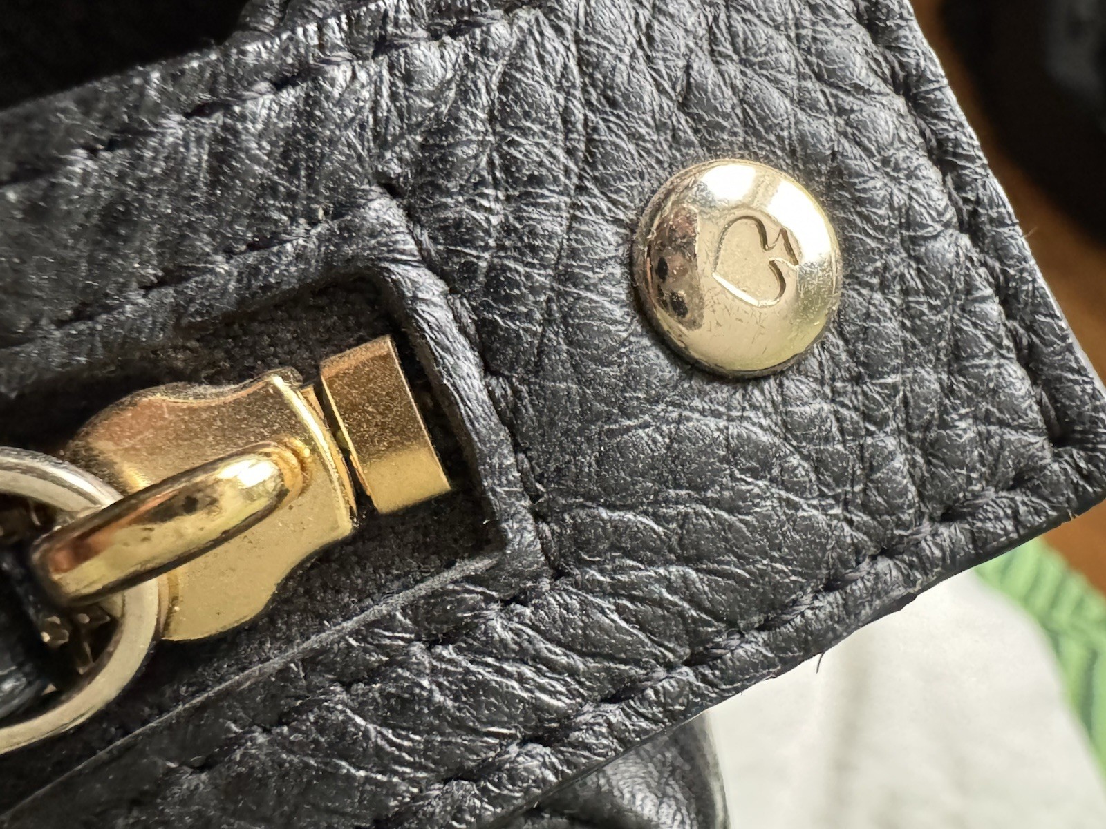 Kate Spade Black pebble Leather Bag NEW