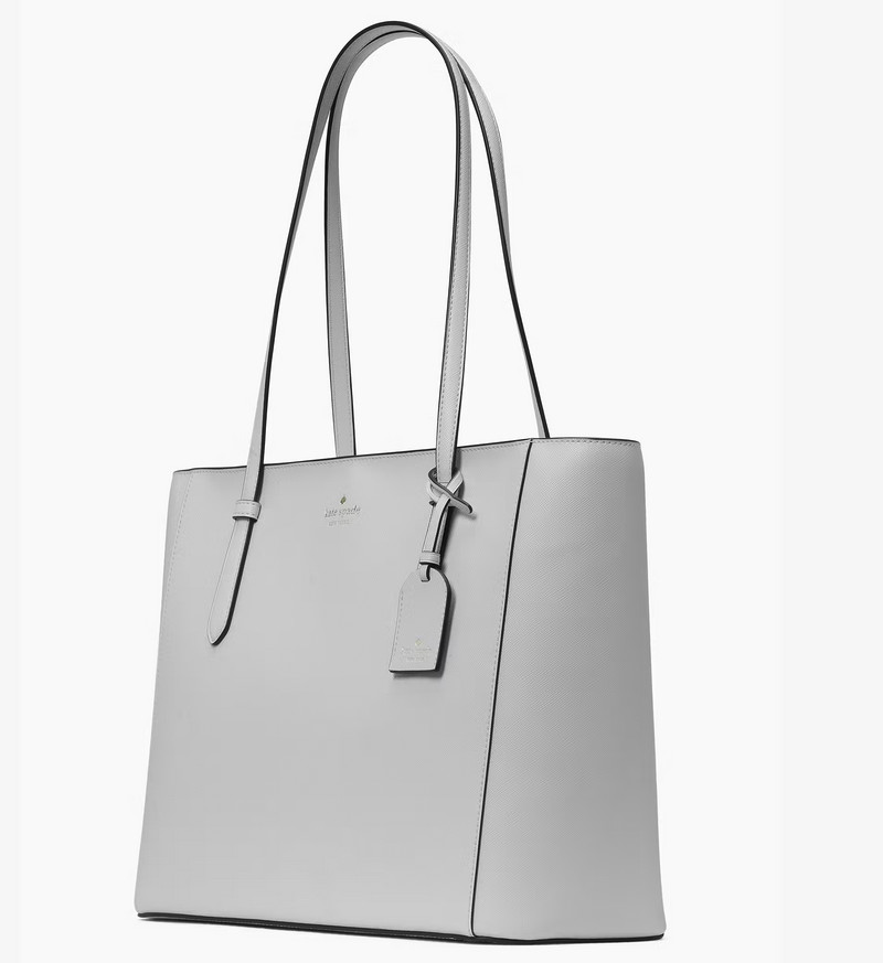 New Kate Spade Schuyler Medium Tote – Platinum Grey (K7354)