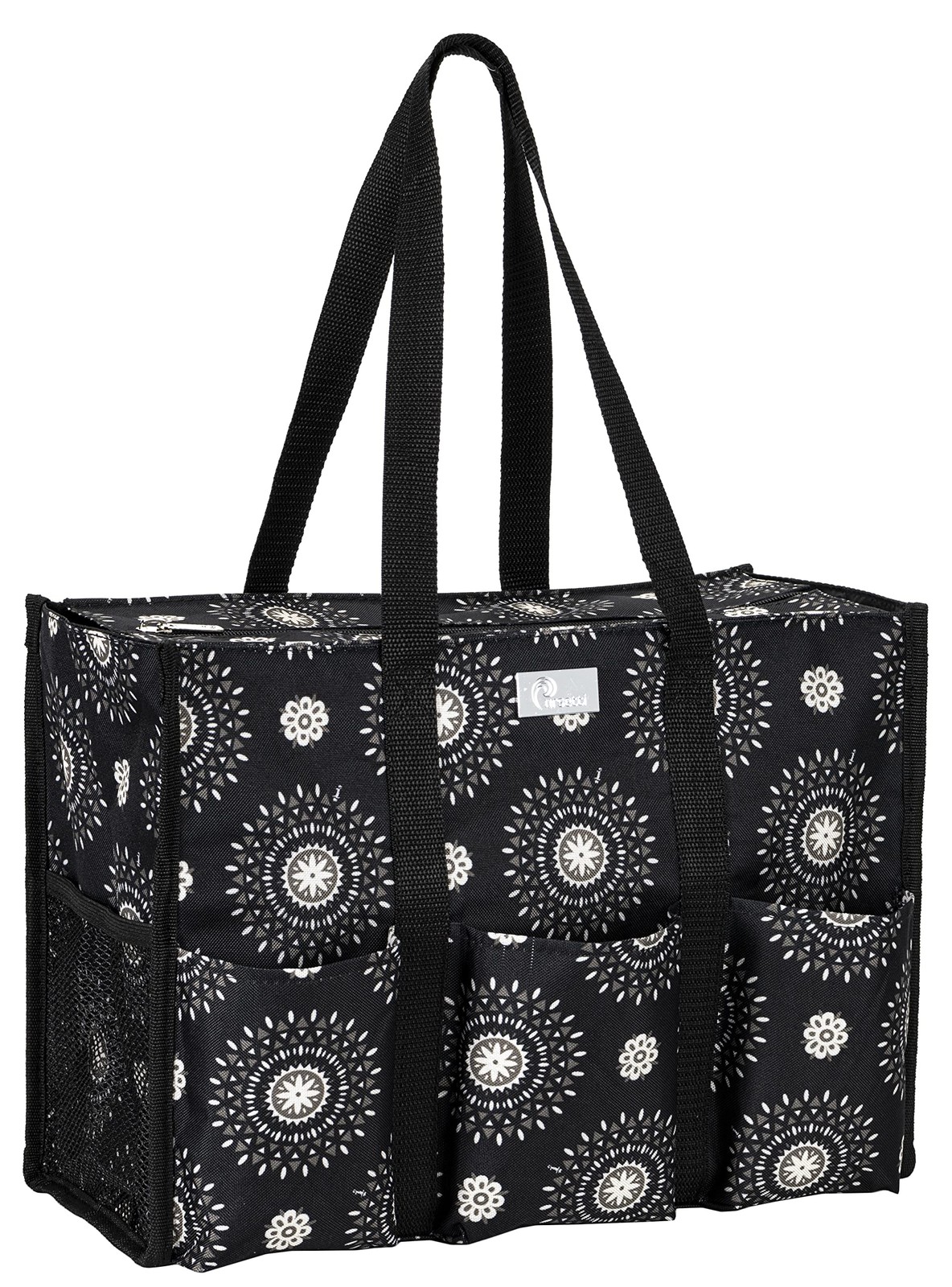 Utility Tote with Pockets & Compartments-Perfect Nurse Tote Bag, Teacher Bag,…