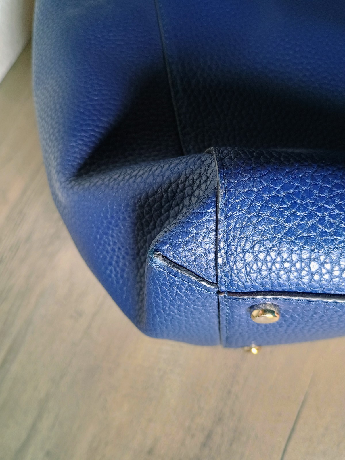 Kate Spade NY Bridge Place Francisca Bow Tote Navy Blue Leather – SHIPS FREE!