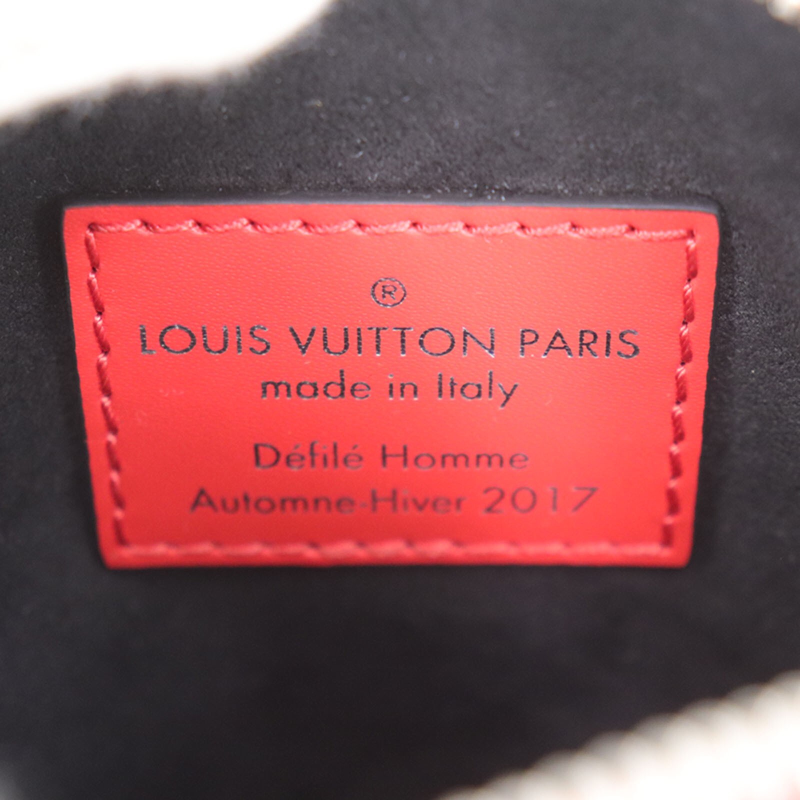 LOUIS VUITTON LV x Supreme Danube PPM Epi Leather Red M53434 #AH151 S