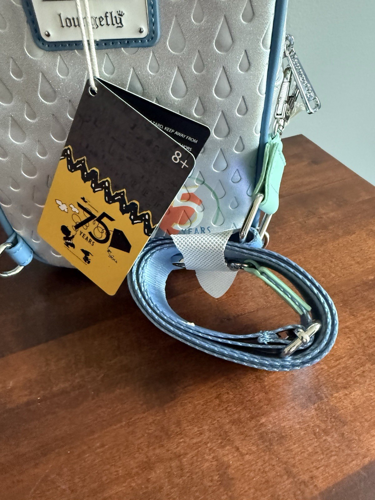NWT LOUNGEFLY PEANUTS 75th Anniversary Crossbody Bag