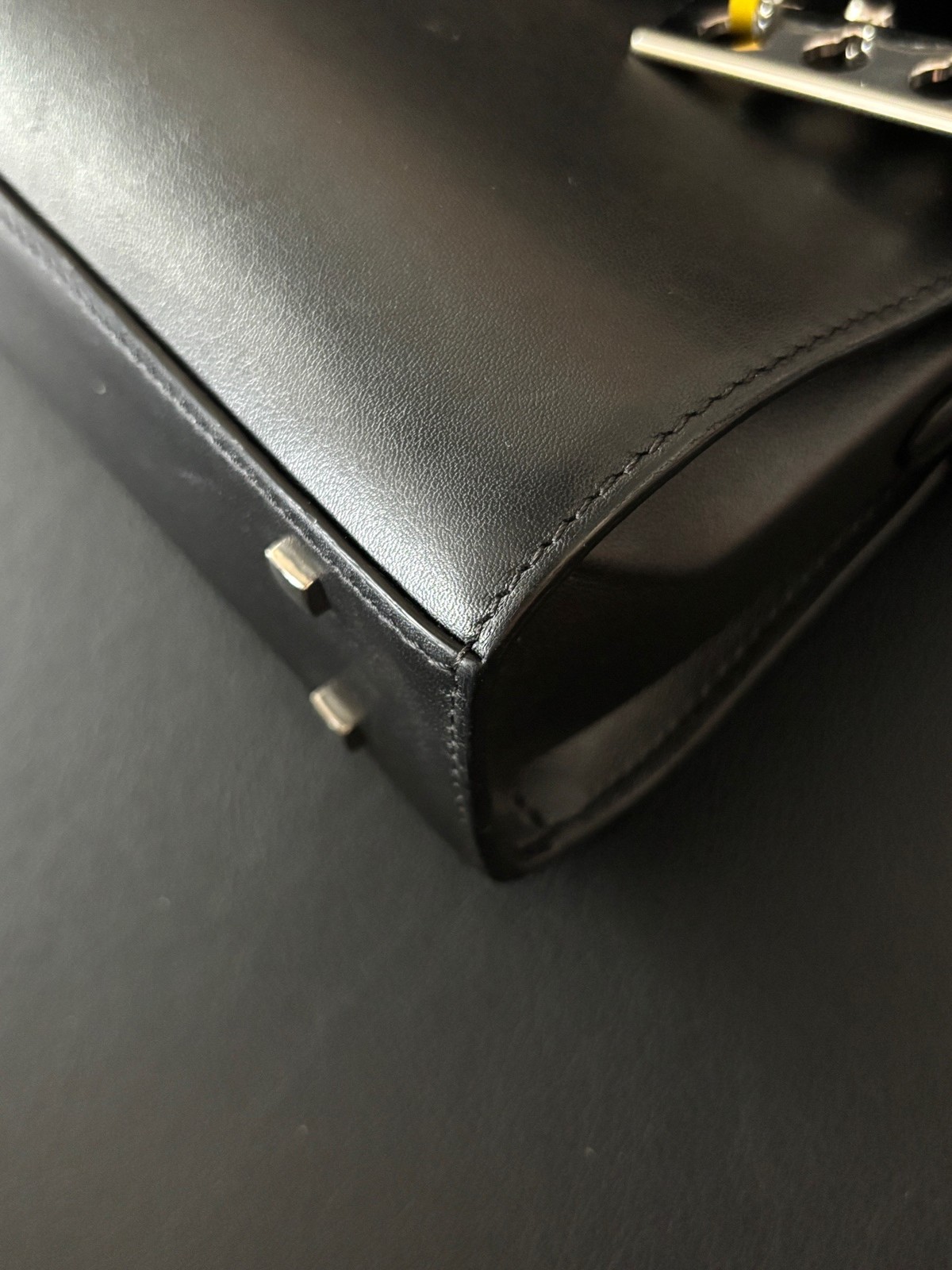 Delvaux Pre-Owned Authentic Crossbody Bag Black 21cm Free Tracked Shipping