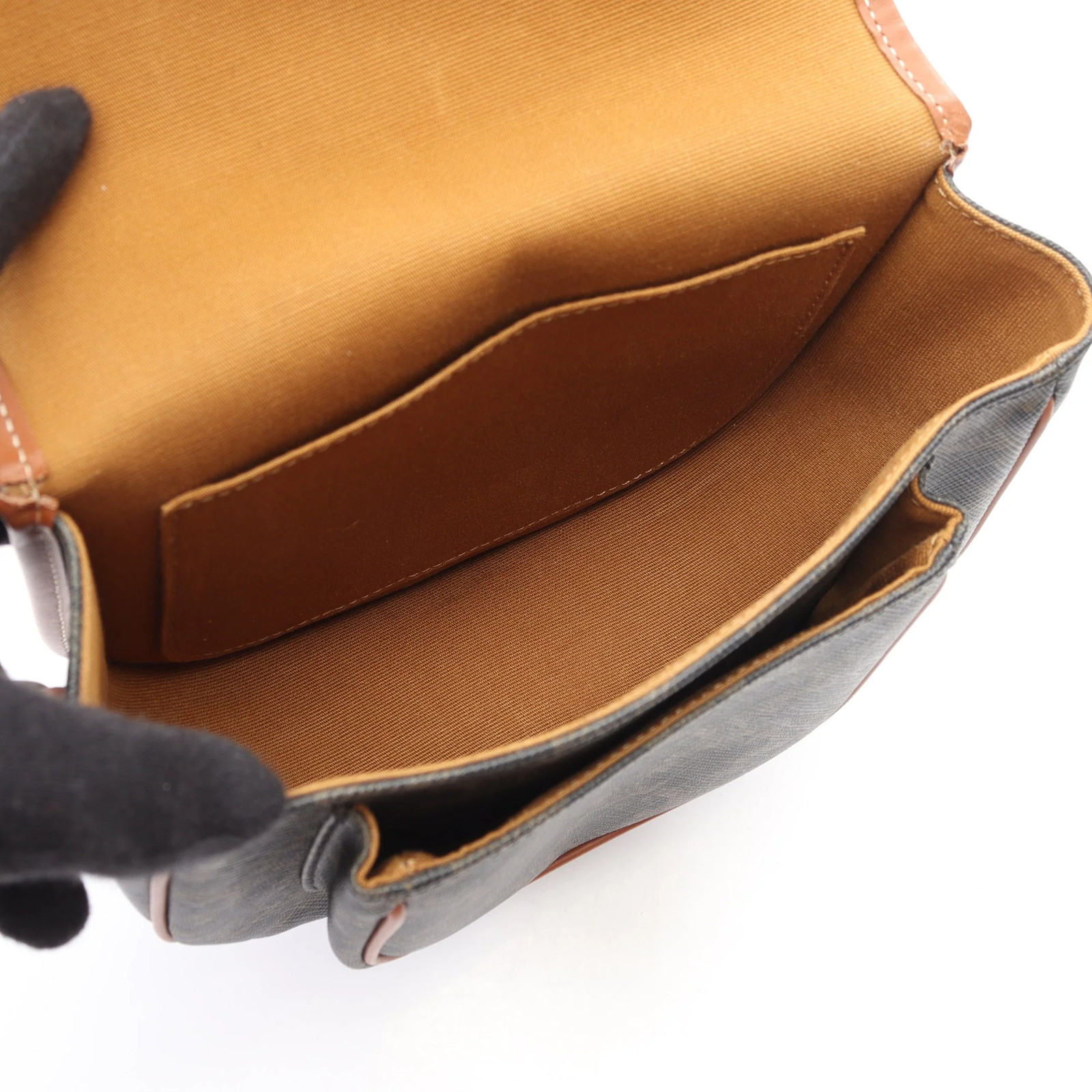 Celine Shoulder Bag Black PVC #RCB1928
