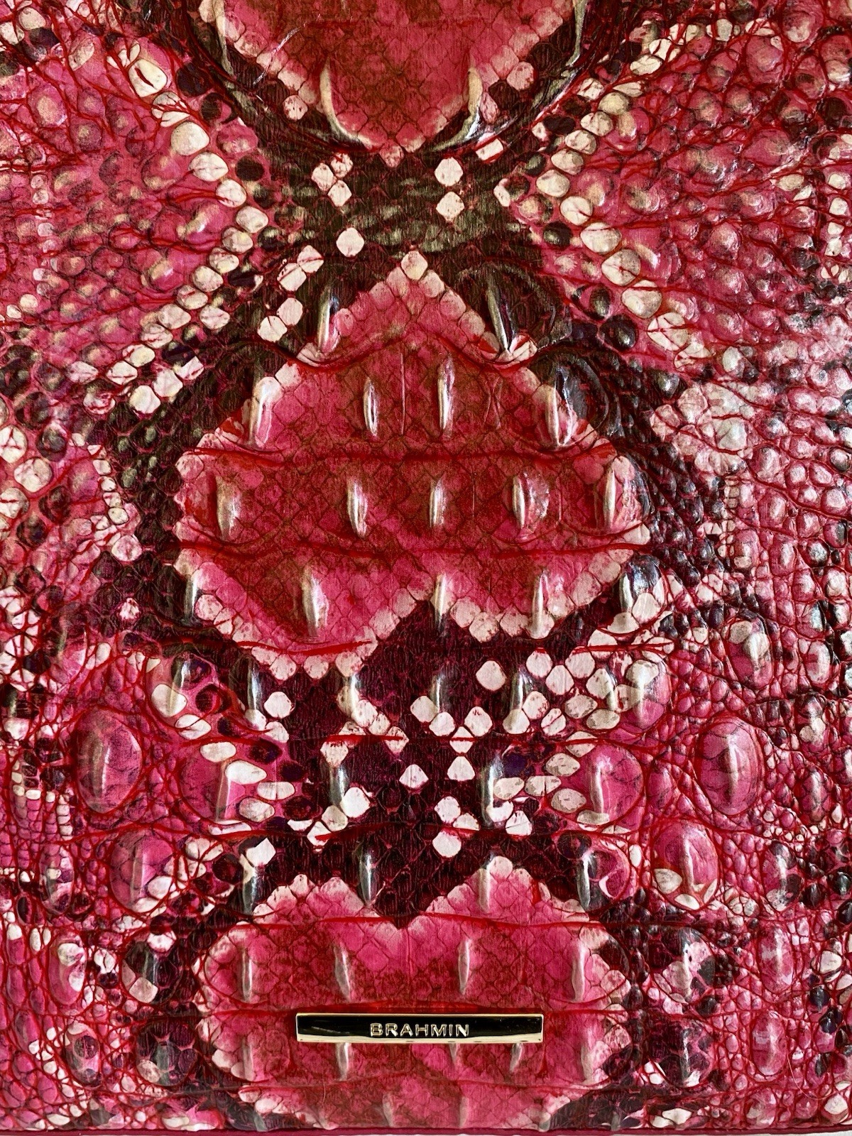❤️💕❤️EXCLUSIVE Brahmin Katherine Crown Of Hearts Ombre Melbourne Crossbody