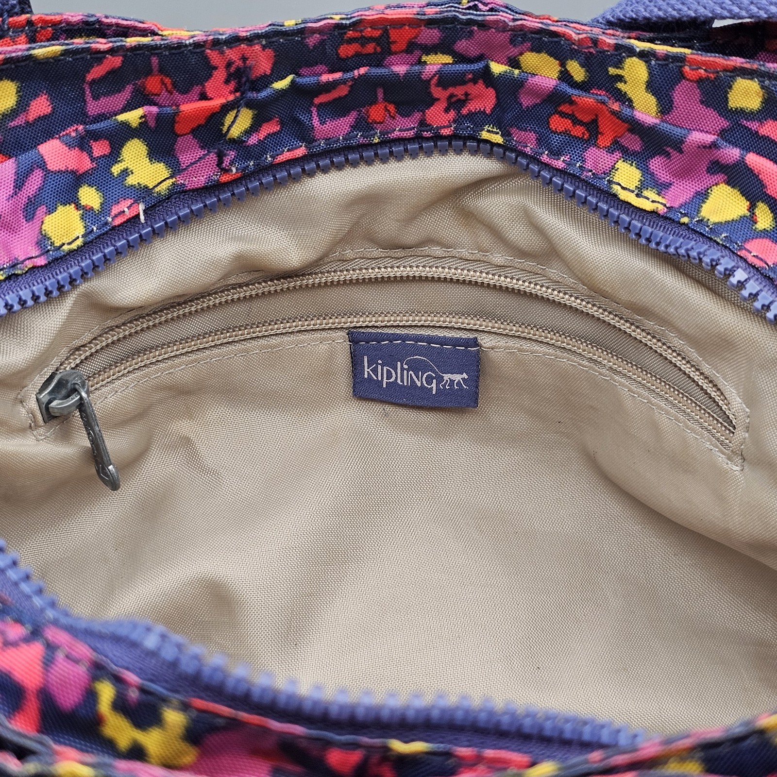 Kipling Bag Felix Shoulder Bag Multi Color with Keychain