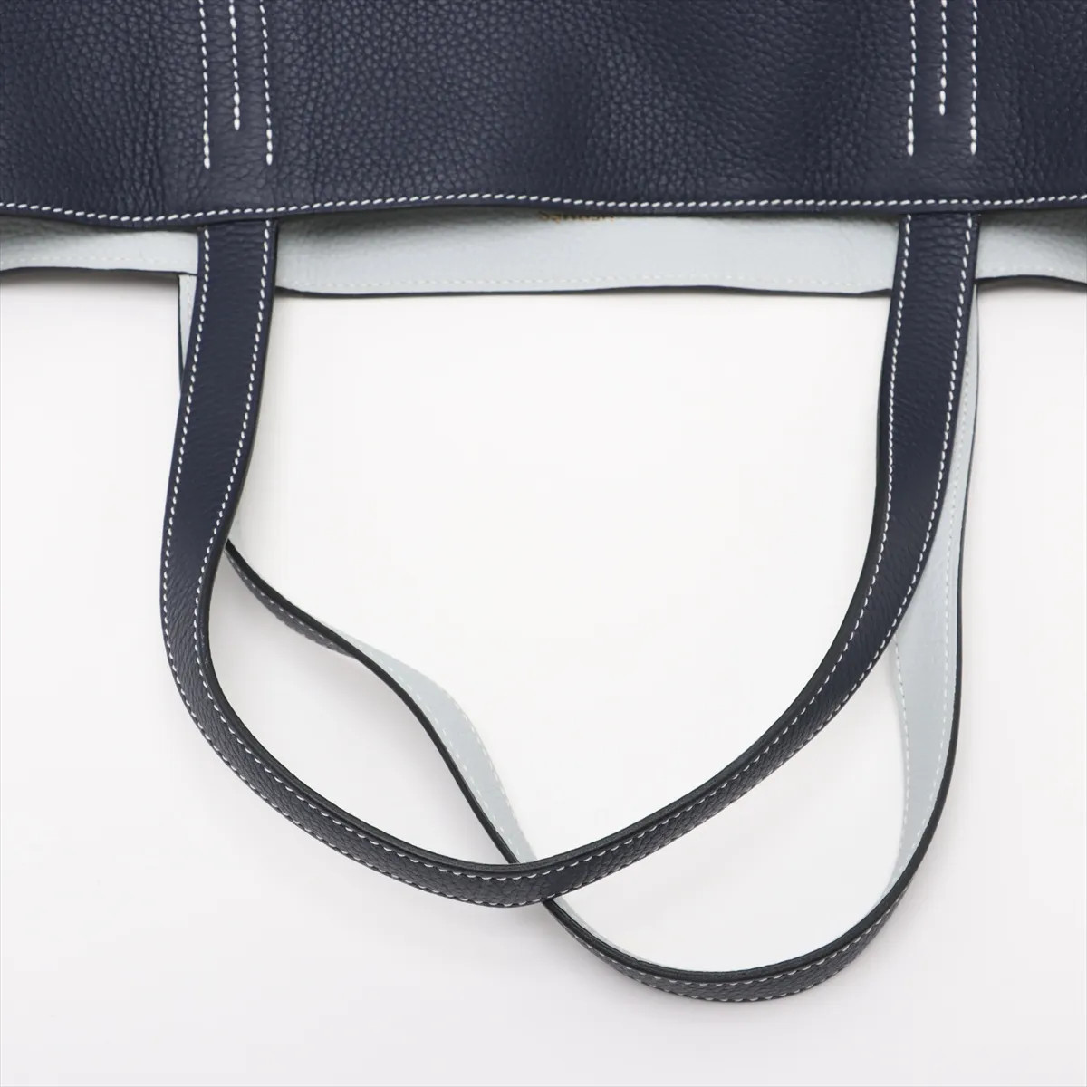Hermès Double Sense 36 Taurillon Clemence Blue Nuit x Blue Pale Y: 2020