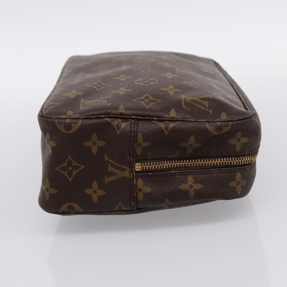 LOUIS VUITTON Monogram Trousse Toilette 28 Clutch Bag M47522 LV Auth kk704