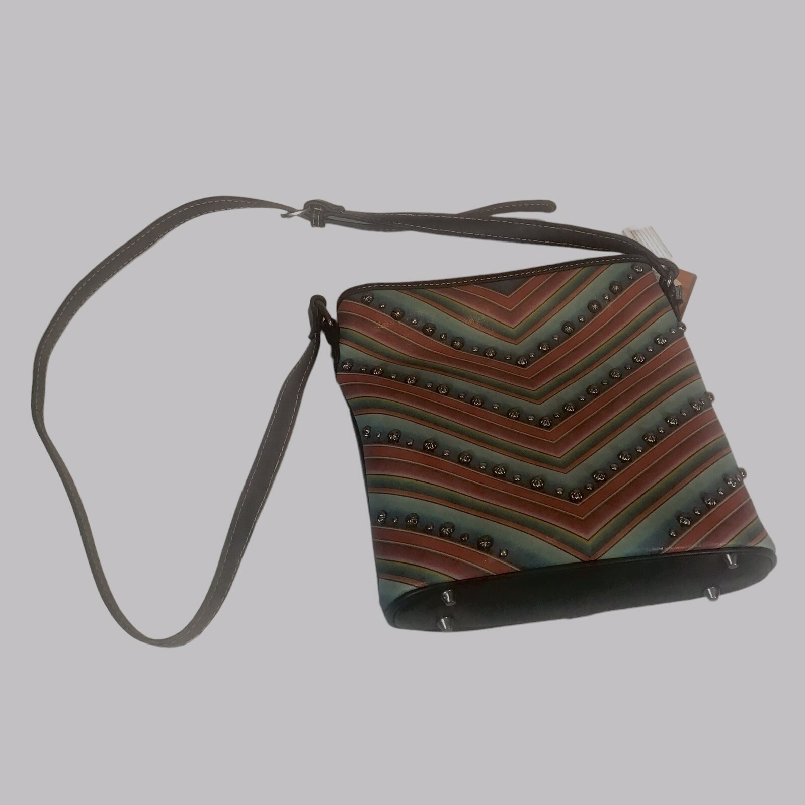 Montana West Aztec Studded Conceal Carry Purse NWT
